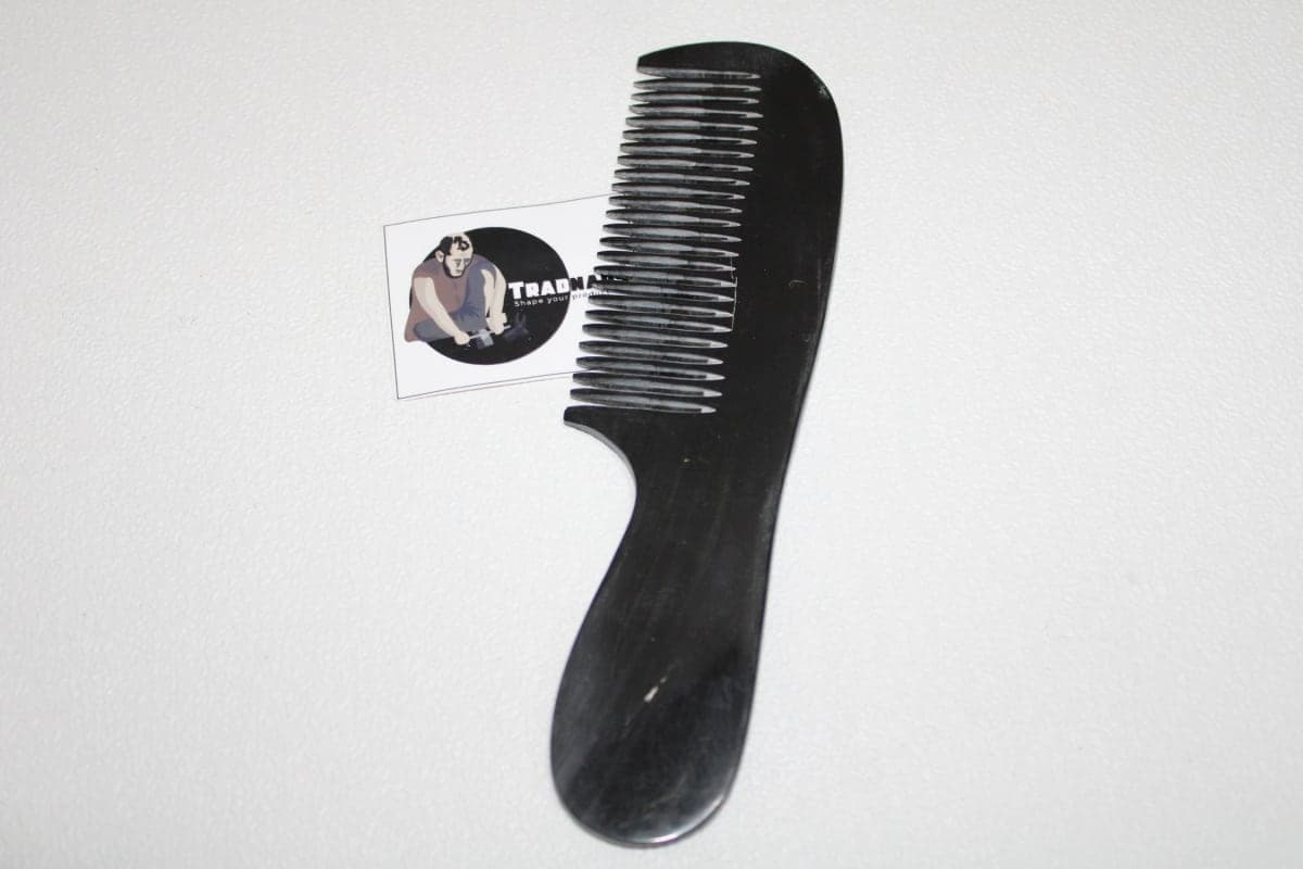Pure Black Horn Comb