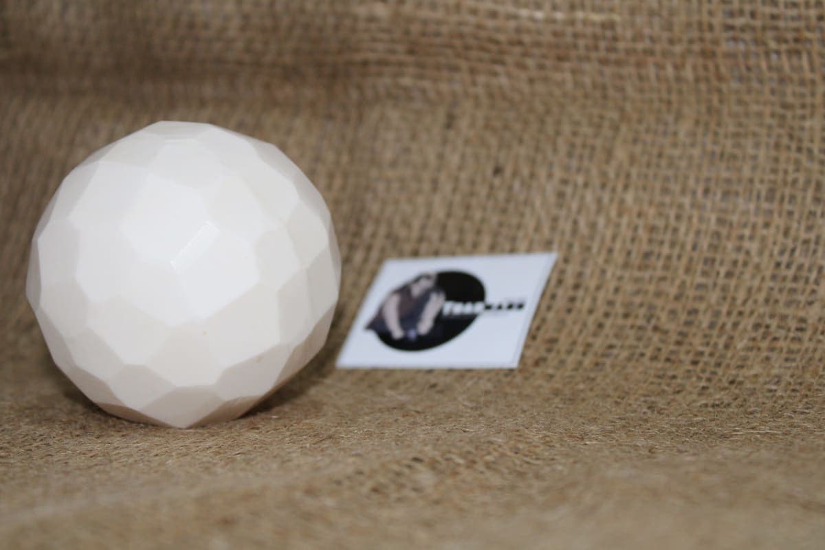 White Resin Ball