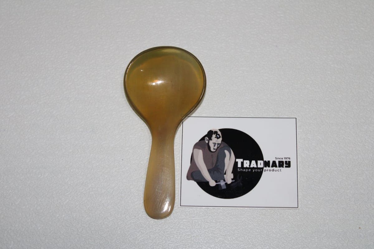 Brown Horn Spoon