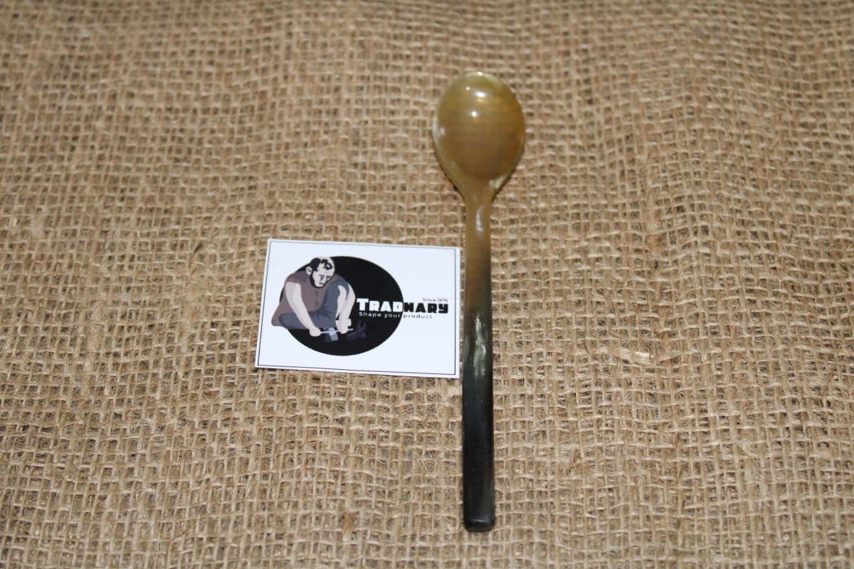 Thin Handle Horn Spoon