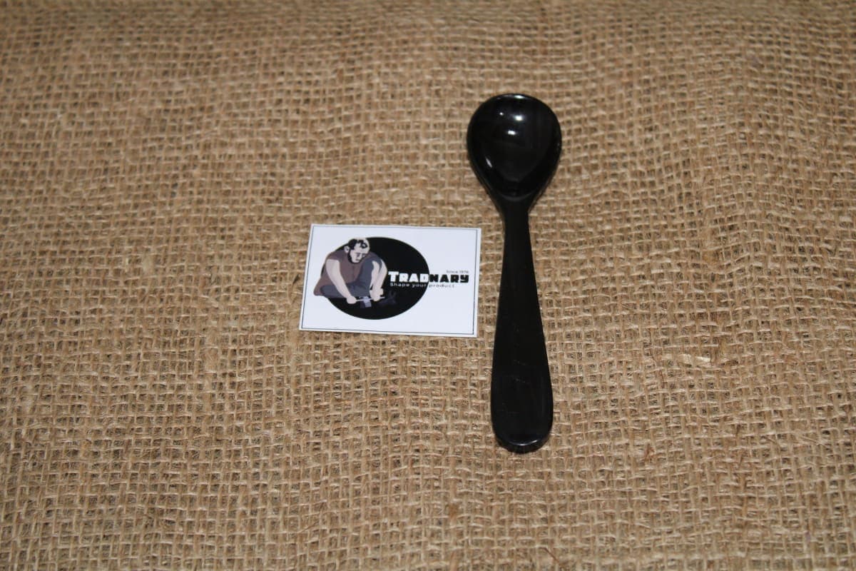 Serving Black Horn Spoon