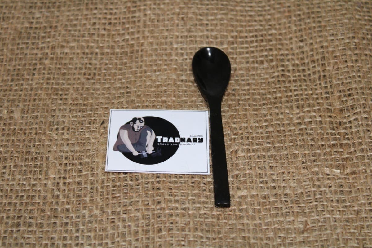 Caviar Black Horn Spoon