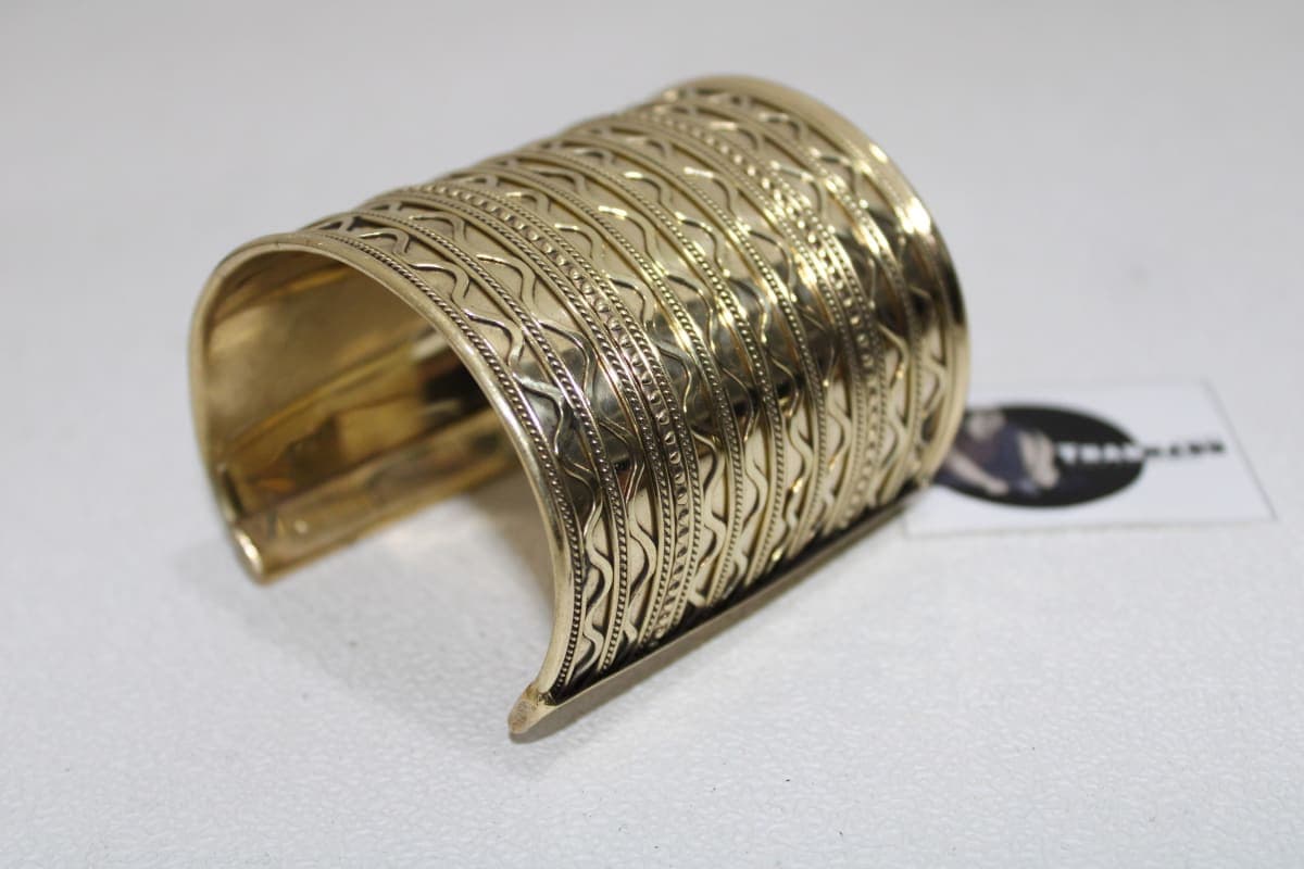 Wire Bending Brass Cuff