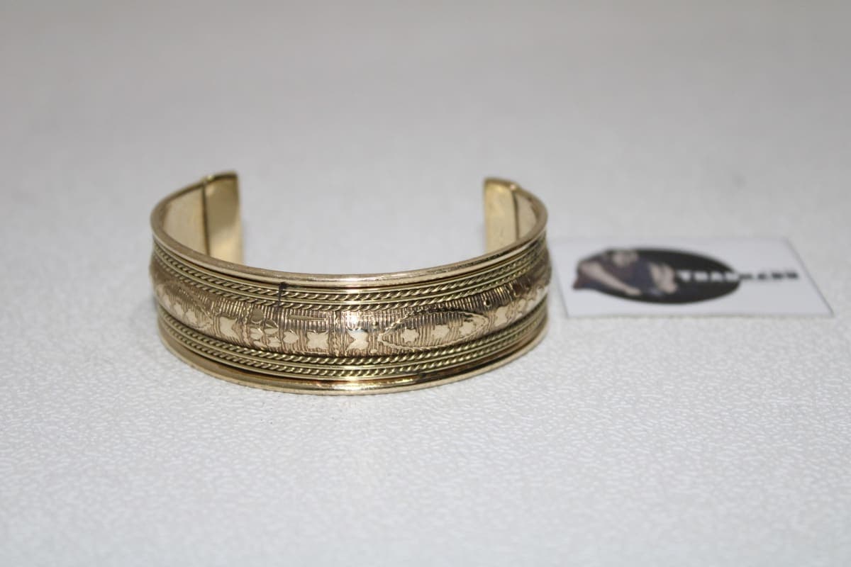 Simple Design Brass Cuff