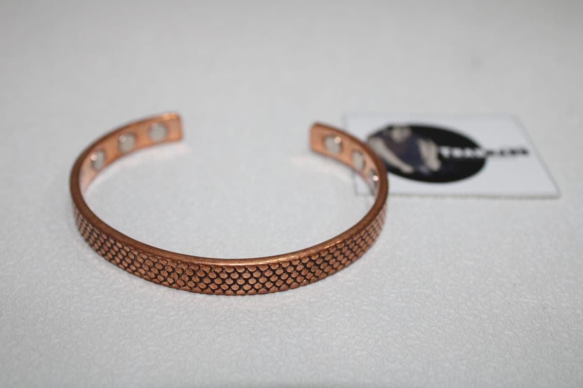 Etching Magnetic Copper Cuff