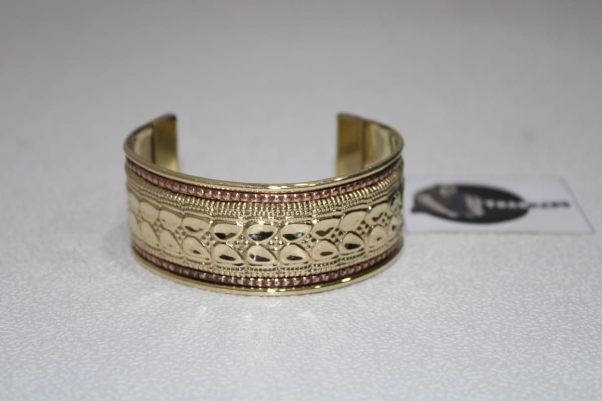 Stylish Brass Cuff