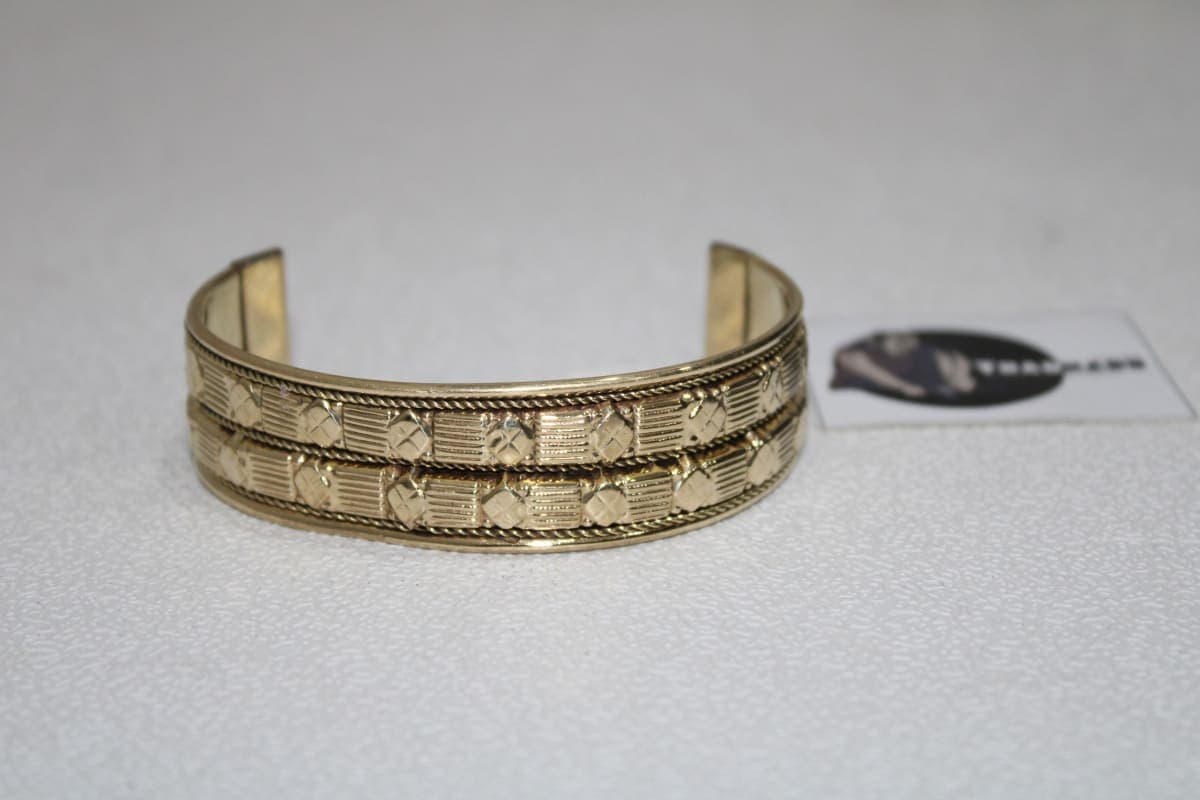 Fancy Brass Cuff