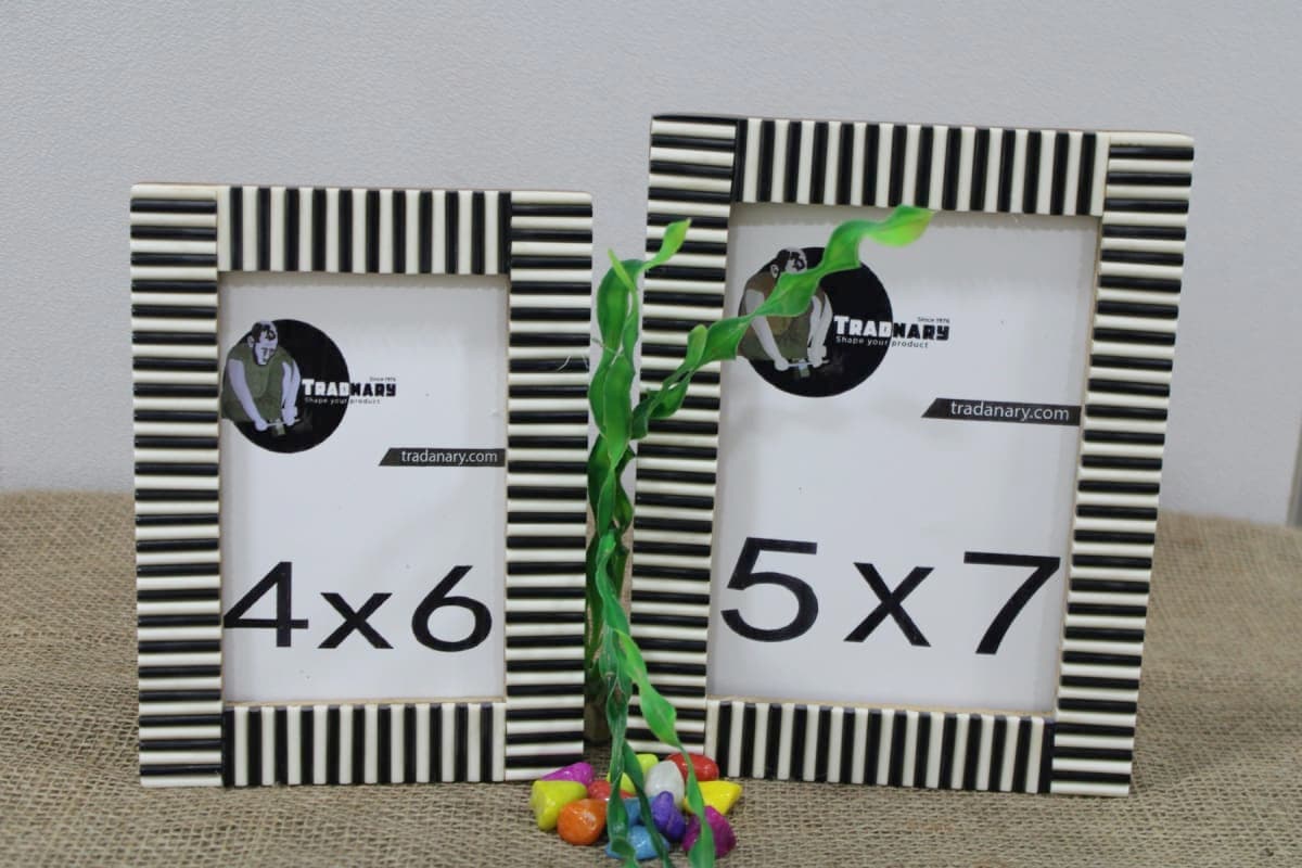 Premium Bone and Horn Photo Frame 