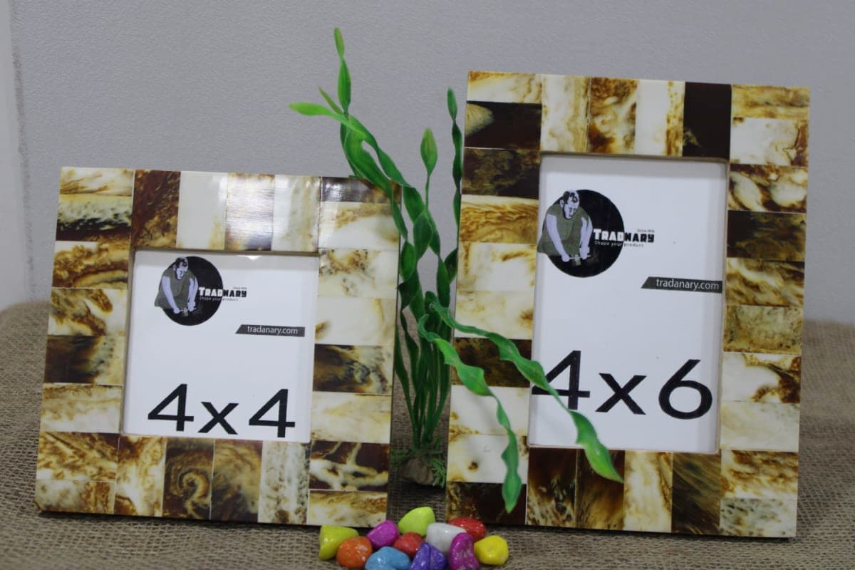 Antique Resin Photo Frame 