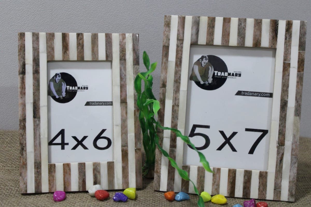 Lining Bone Photo Frame 