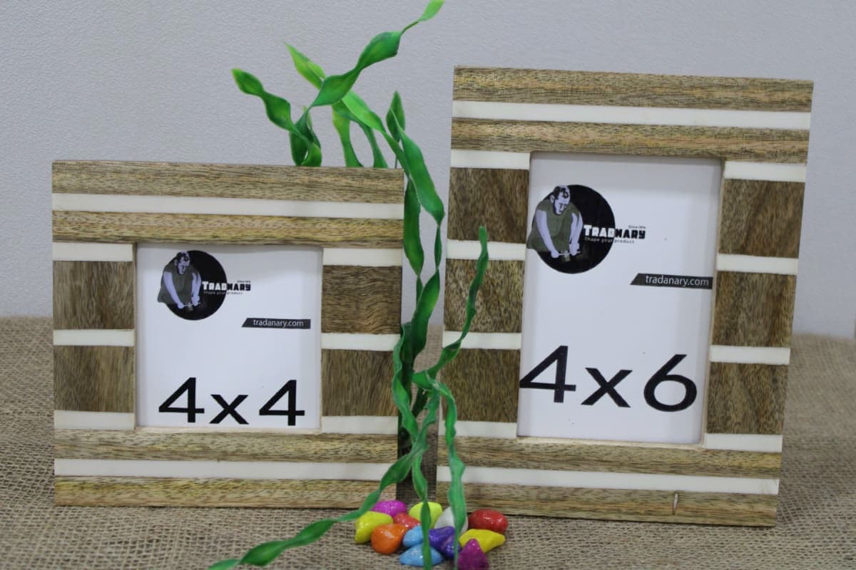 Wood Resin Photo Frame 