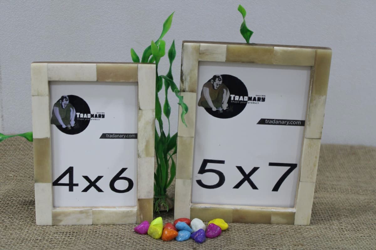 Natural Bone Photo Frame 