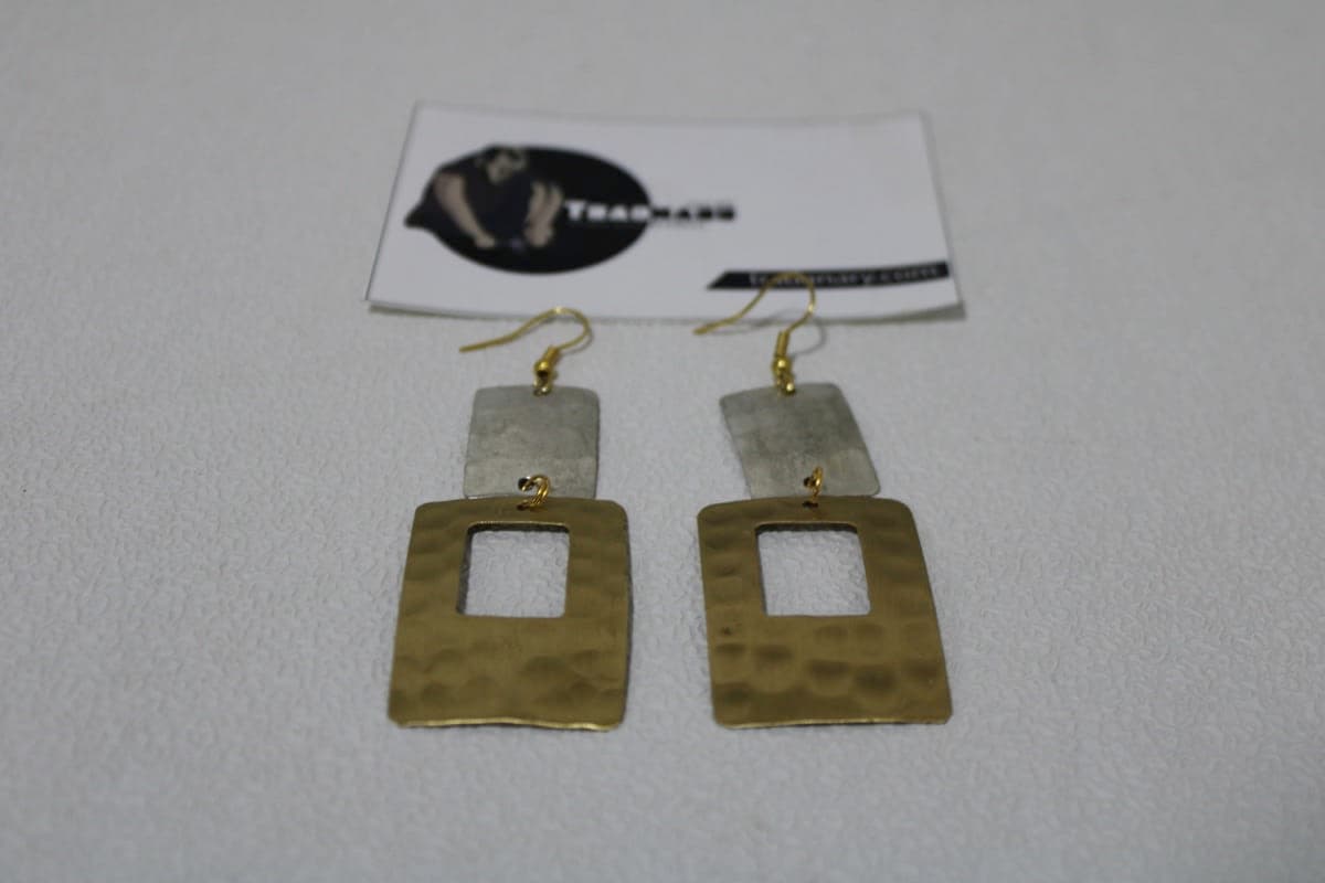 Brass Earrings  