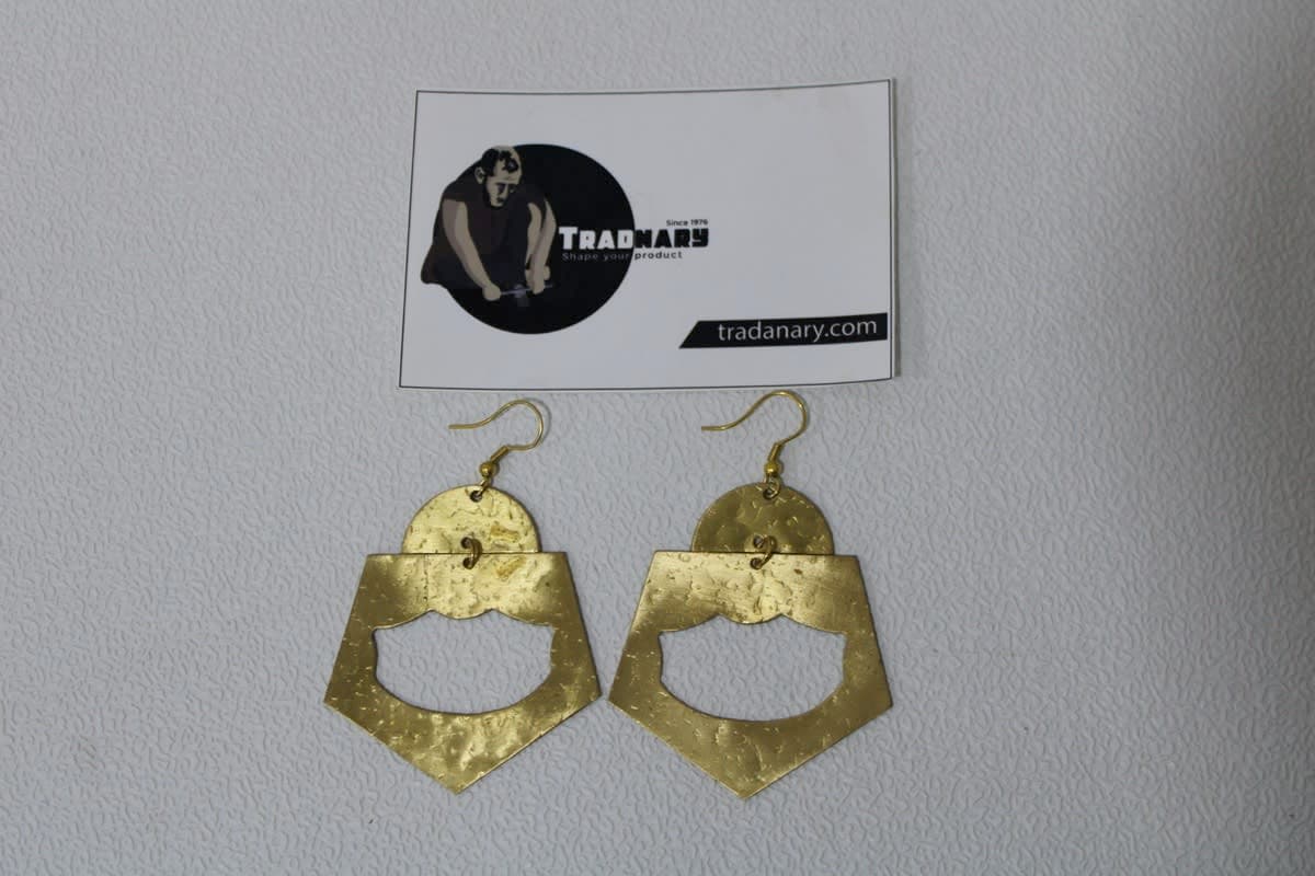 Brass EarriNgs