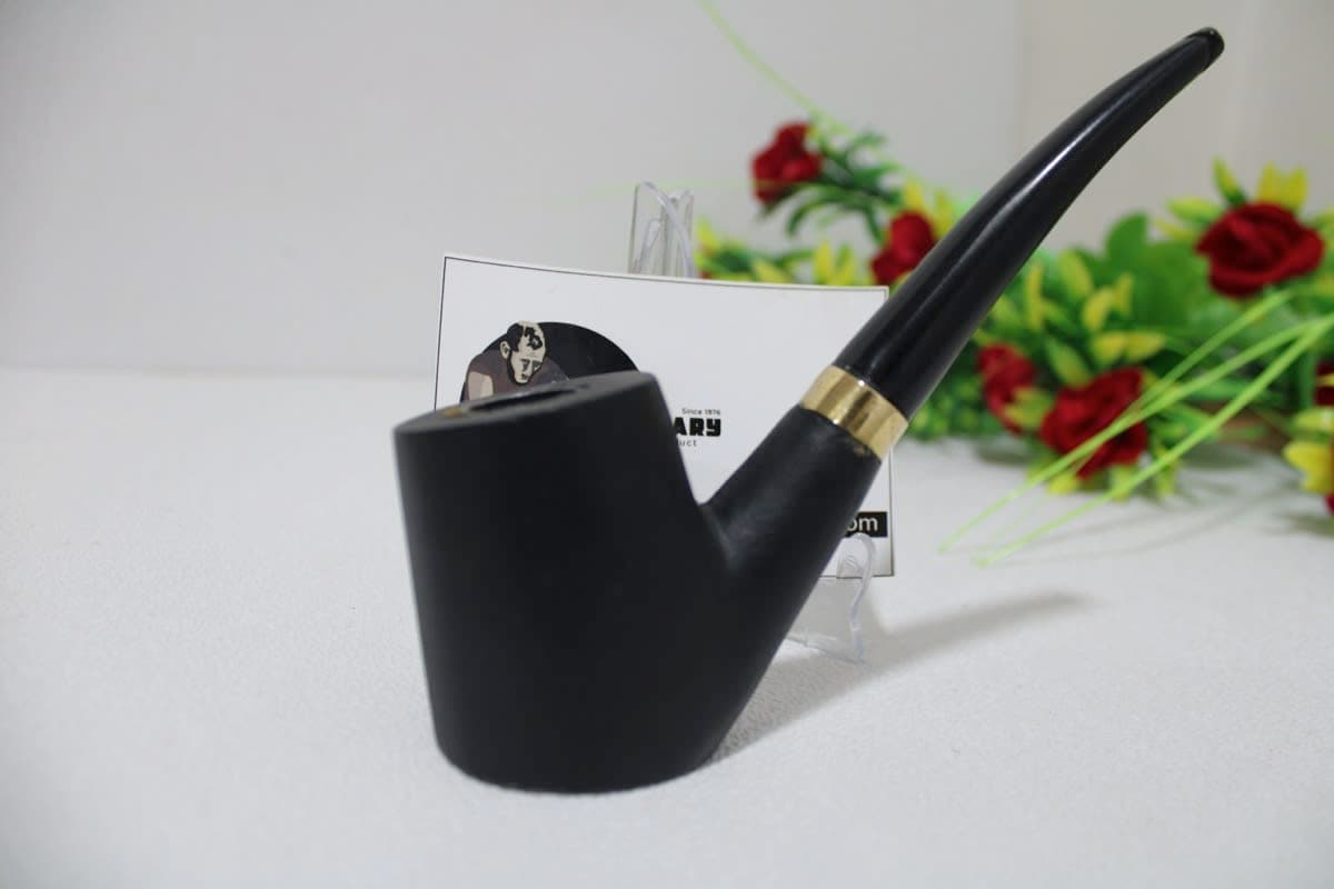 Bent Shape Wooden Smoking Pipe 