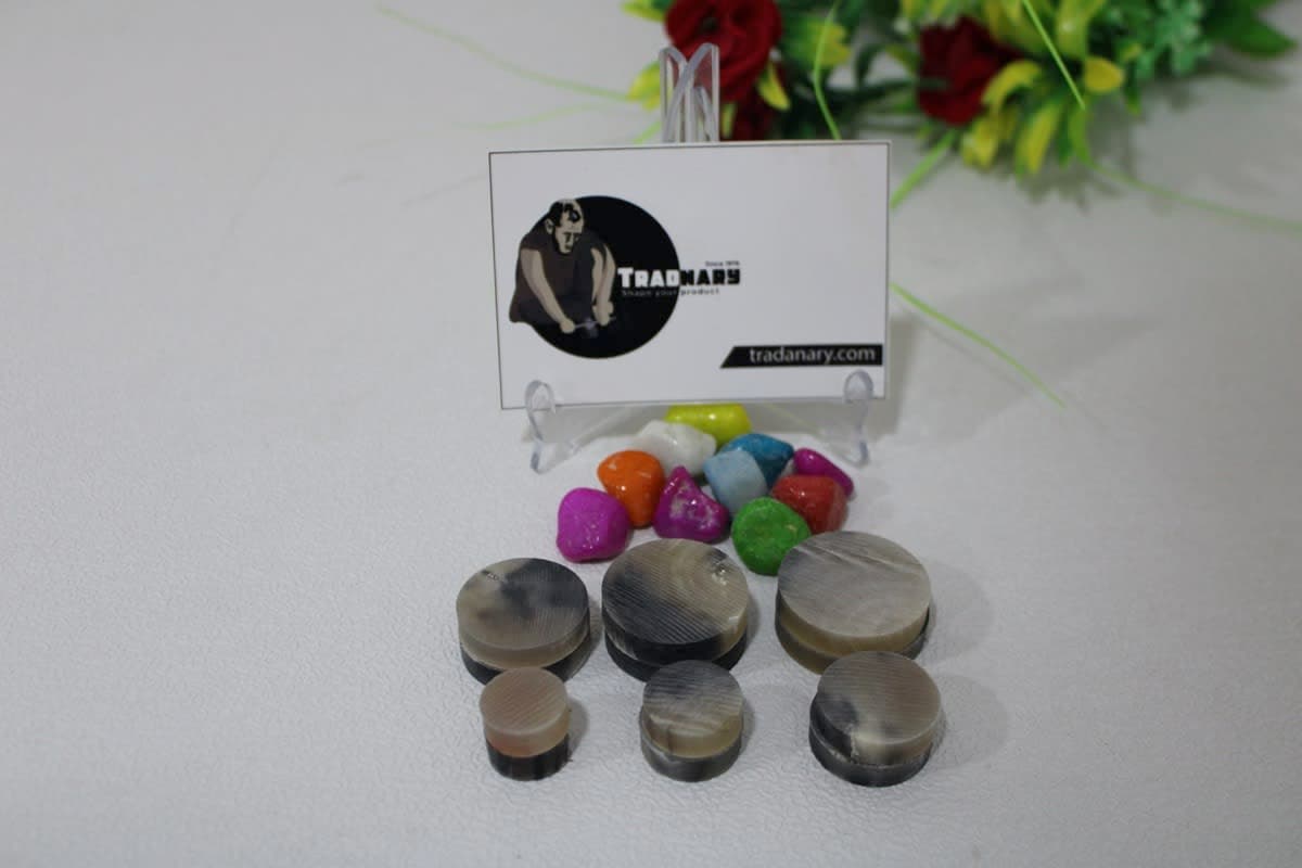Natural Horn Buttons's Blank  