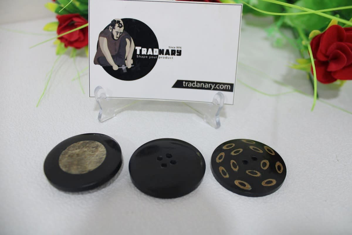 BUffalo Horn Button