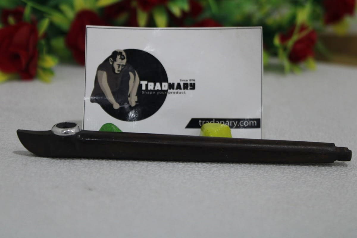 Black Wood Dokha Pipe