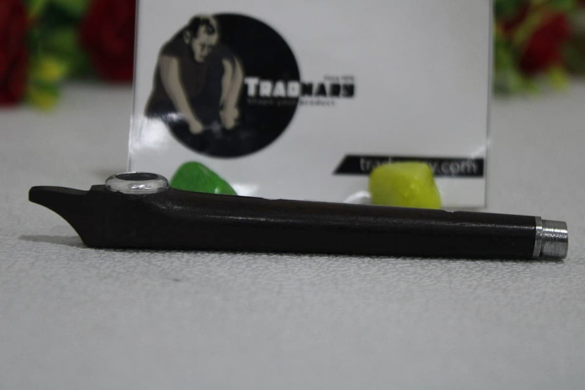 Black Wood Dokha Pipe