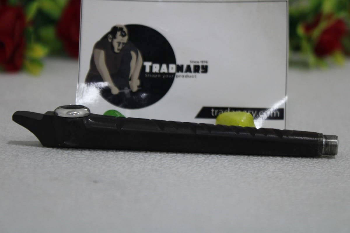 Black Wood Dokha Pipe
