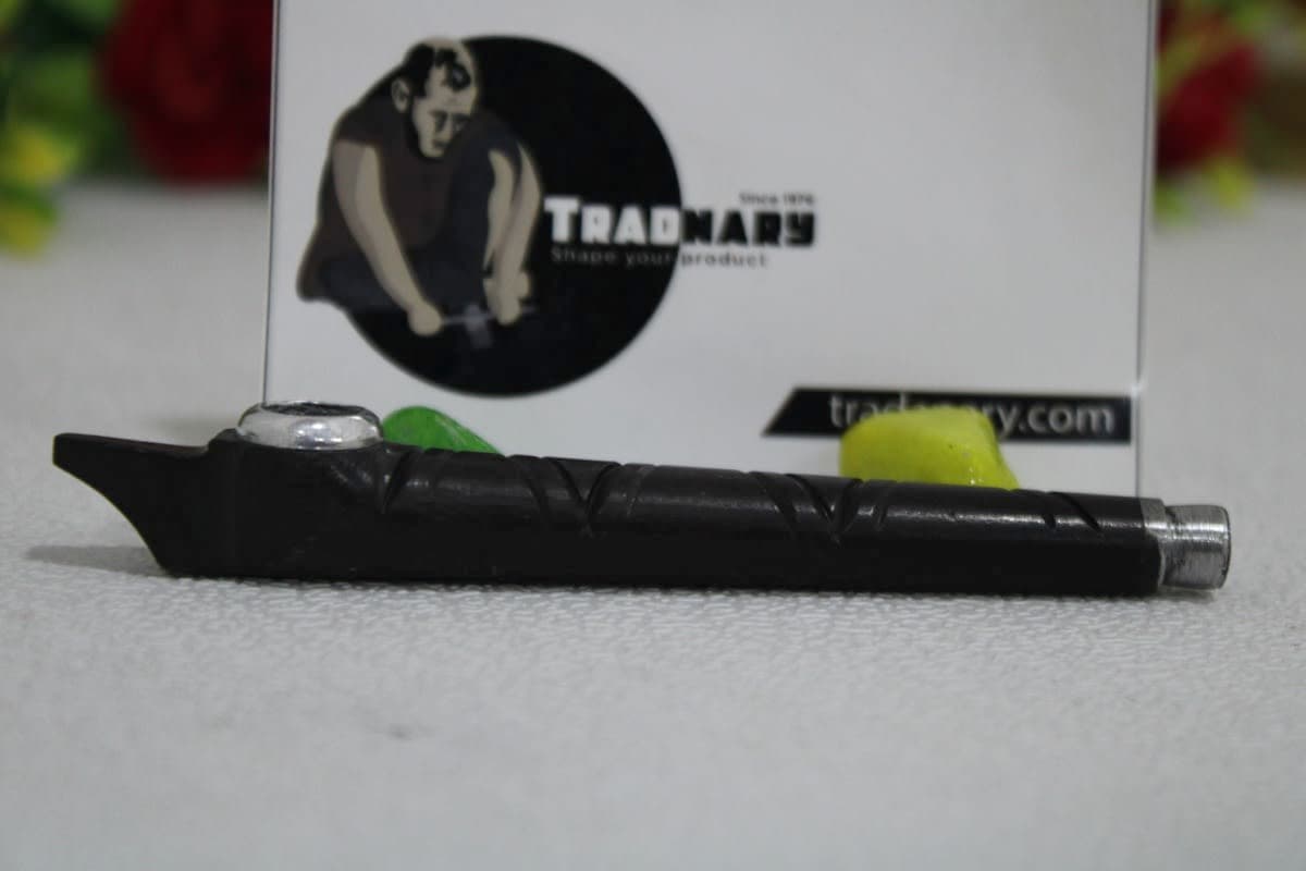 Black Wood Dokha Pipe