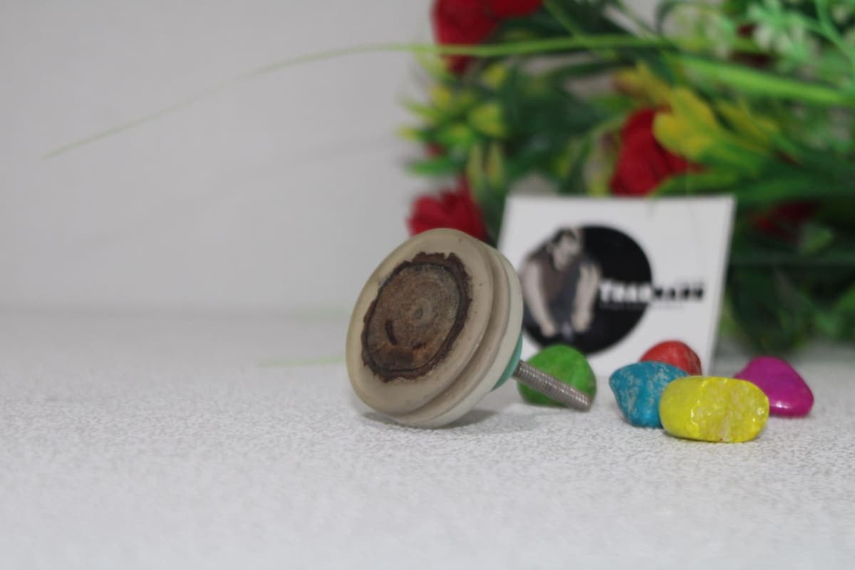 Circle Wood And Resin 