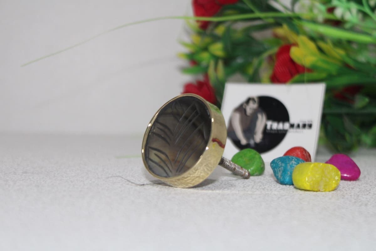 Brass&Resin knob