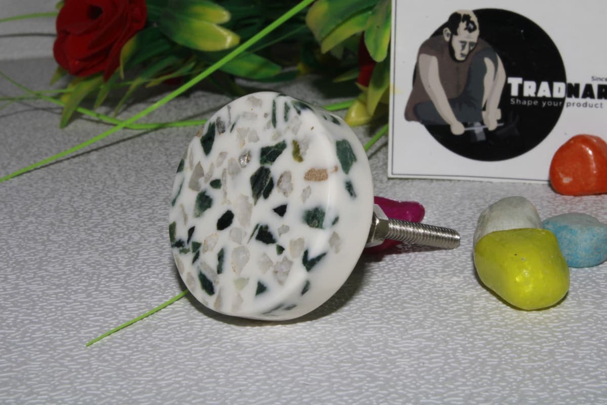 Marble Round Resin