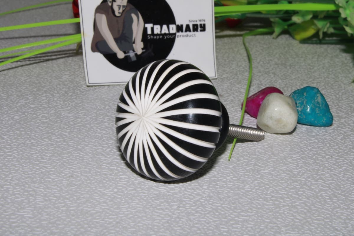 Carved Resin Knob