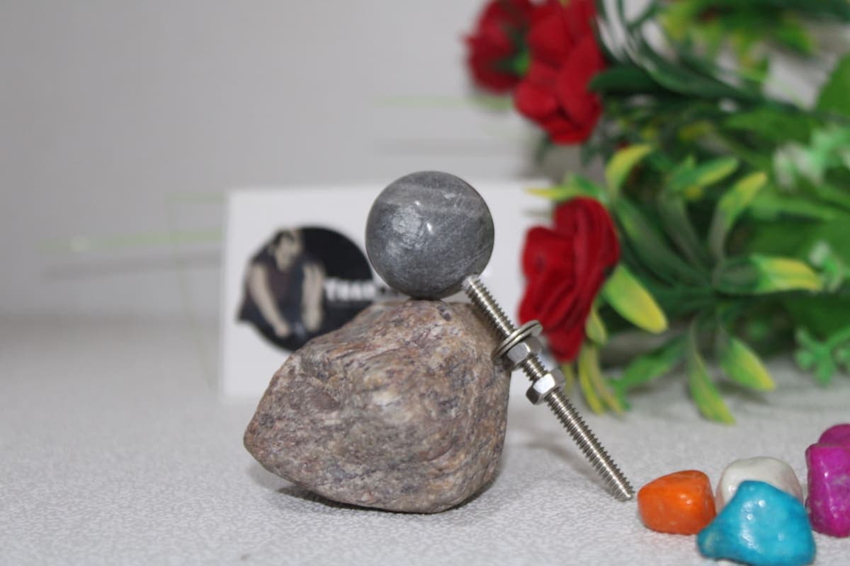 Gray Marble Knob 