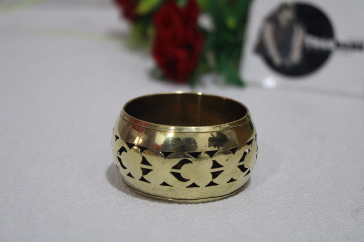 Designed Brass Ring