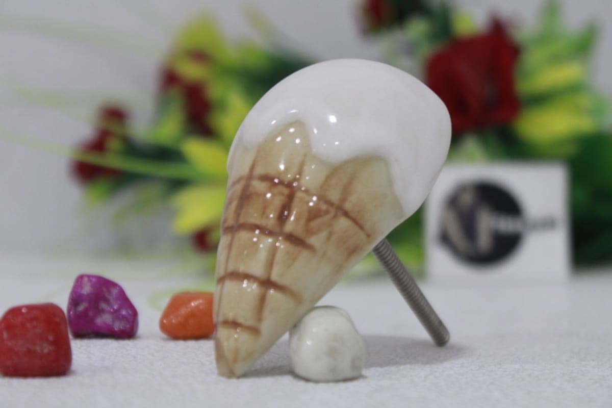 Ceramic Knob In Softy Design