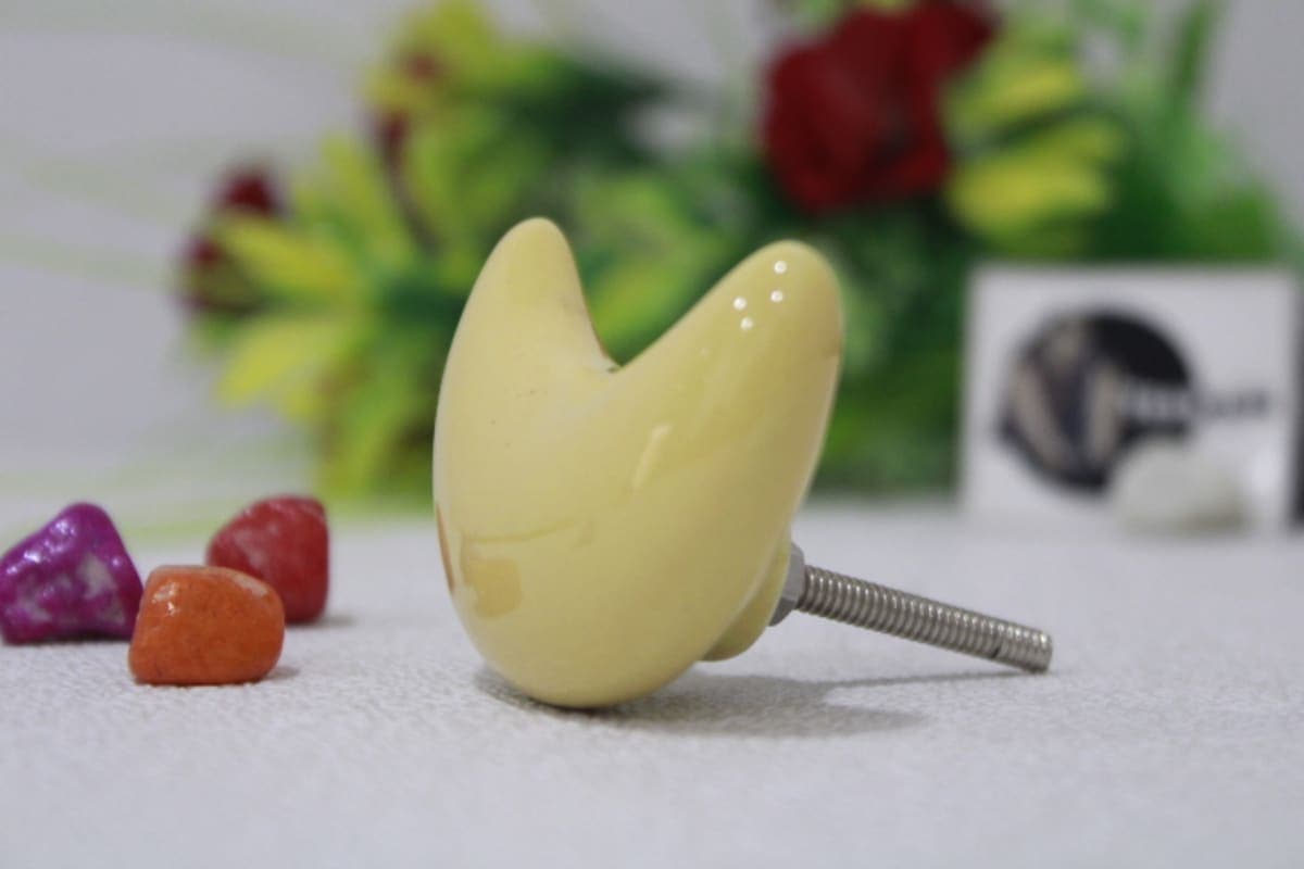 Moon Ceramic Knob 