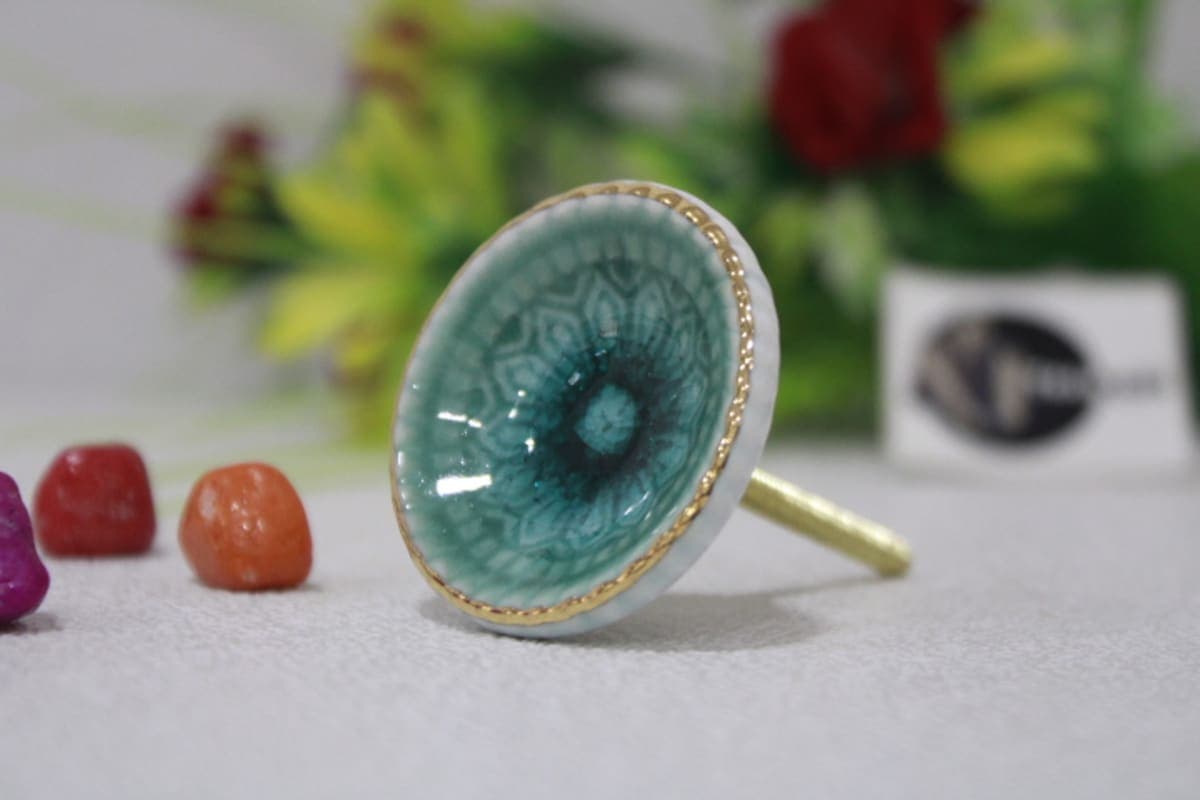 Marrakech Ceramic  Knob