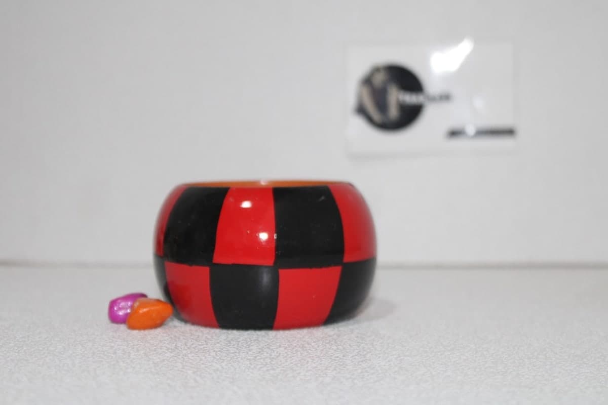 Red And Black Colored Bangle
