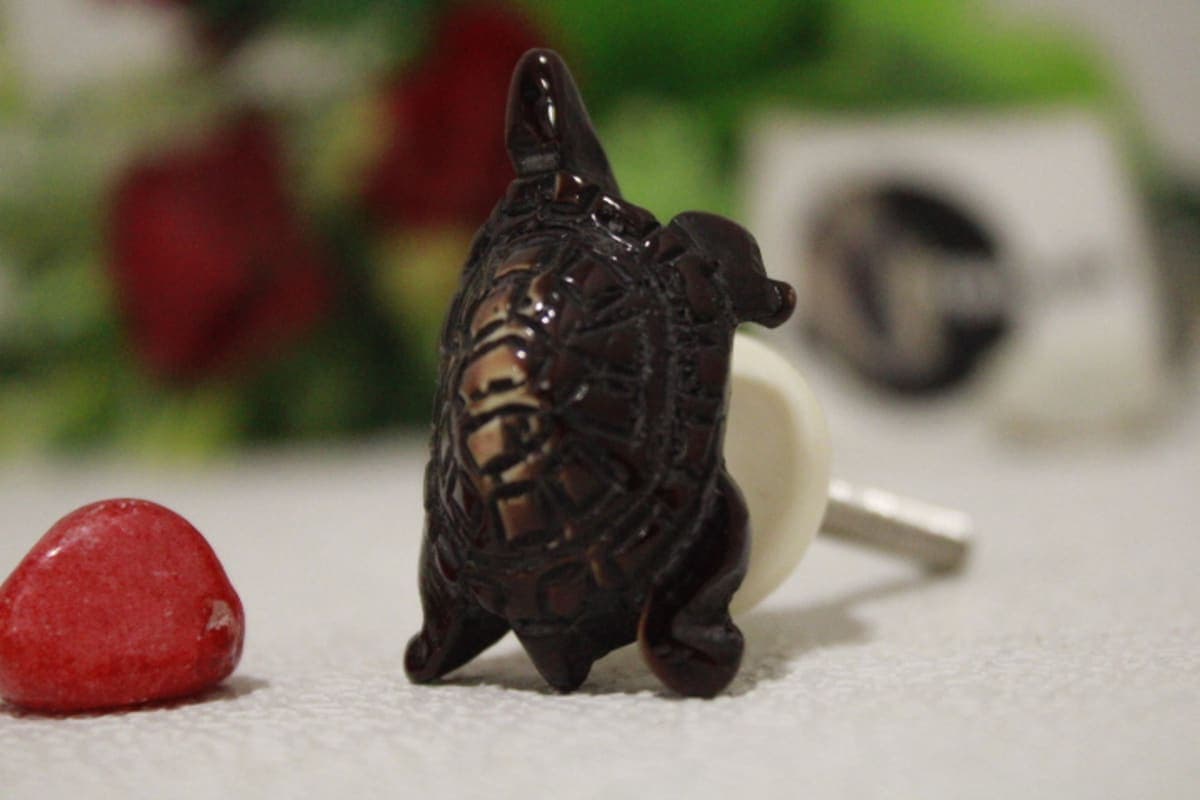 Tortoise Resin Knob 