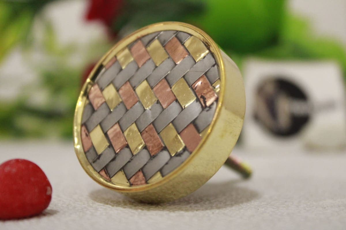 Copper & Brass Knob