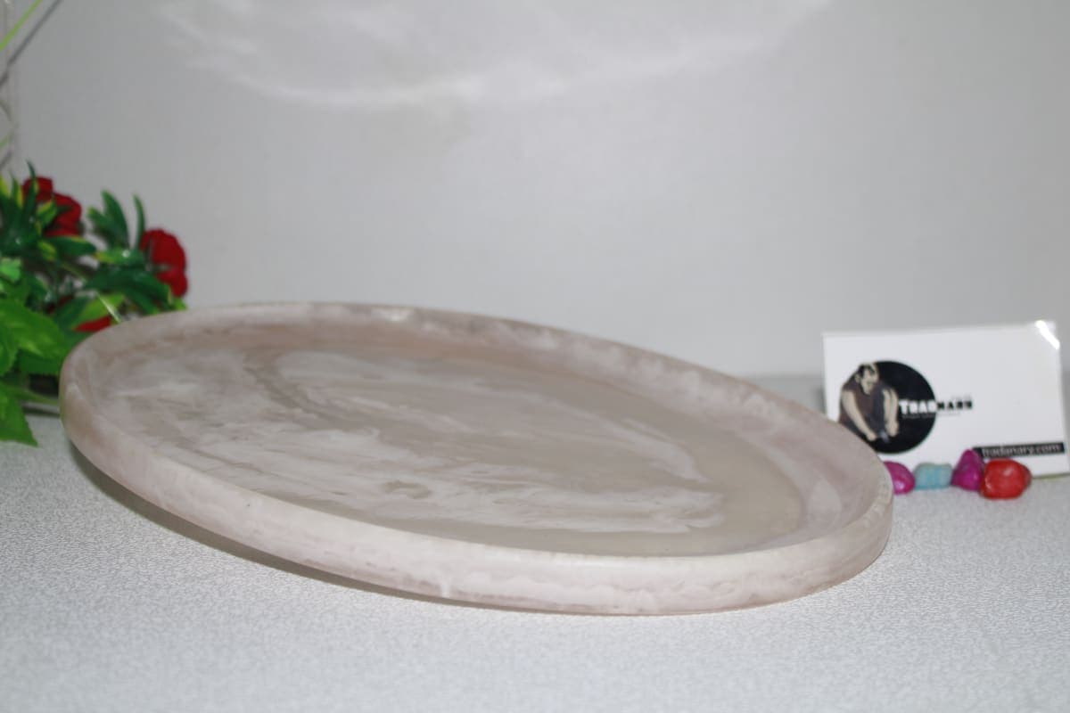 White Resin Plate