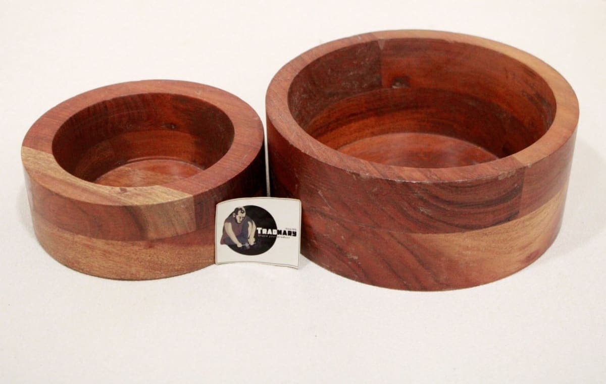 Dog Food Bowl Set