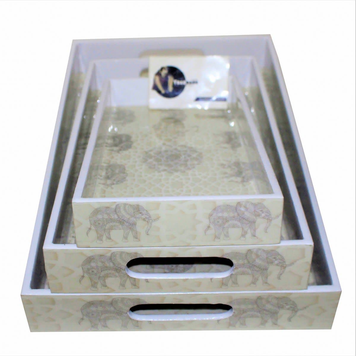 Printed & Enamel Coated Serving Tray