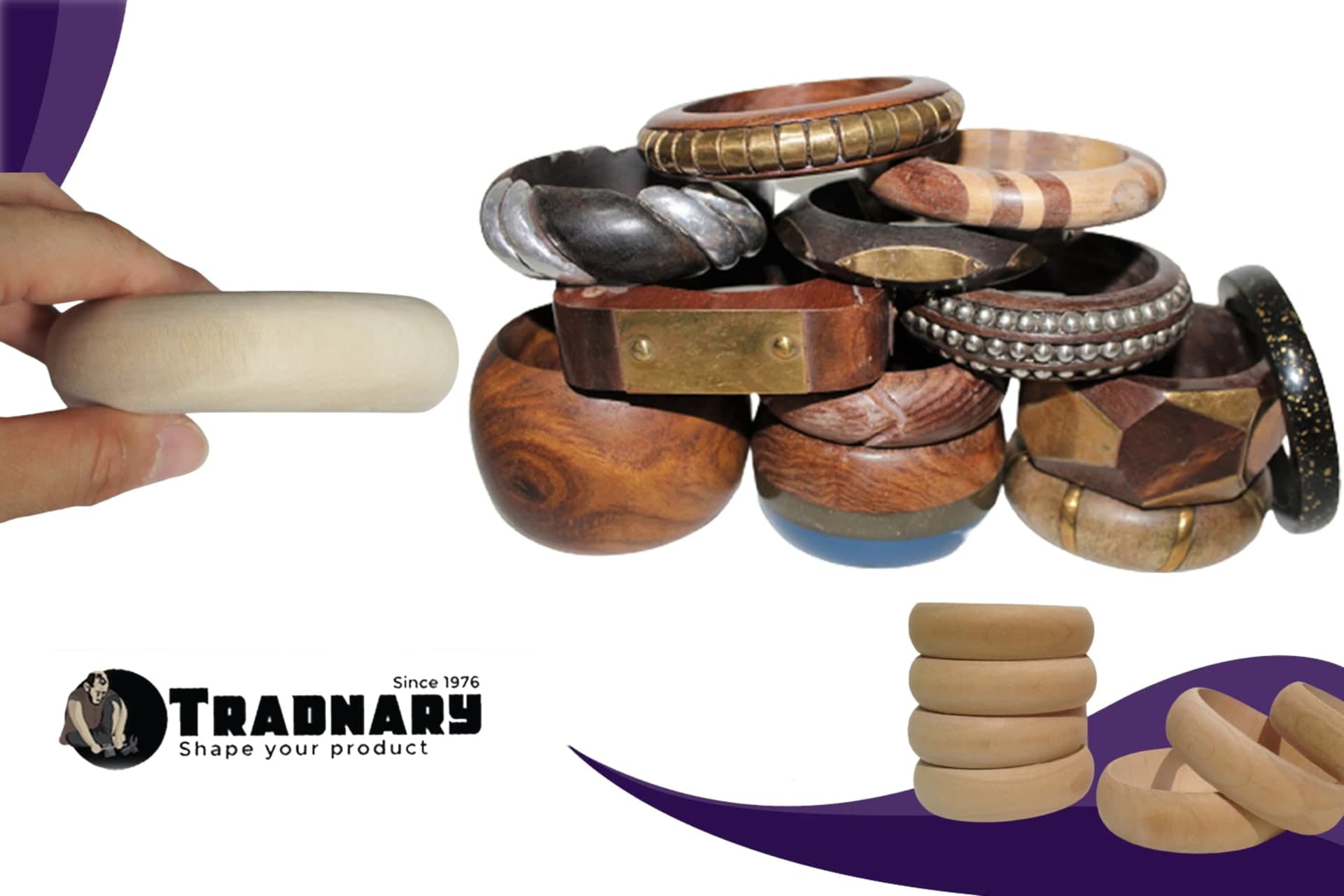 Wooden Bangle