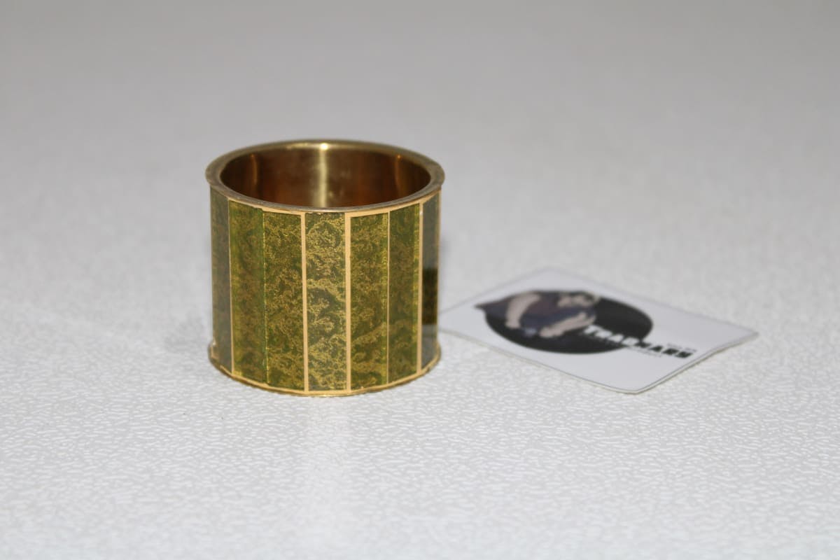 Resin And Brass Napkin Ring