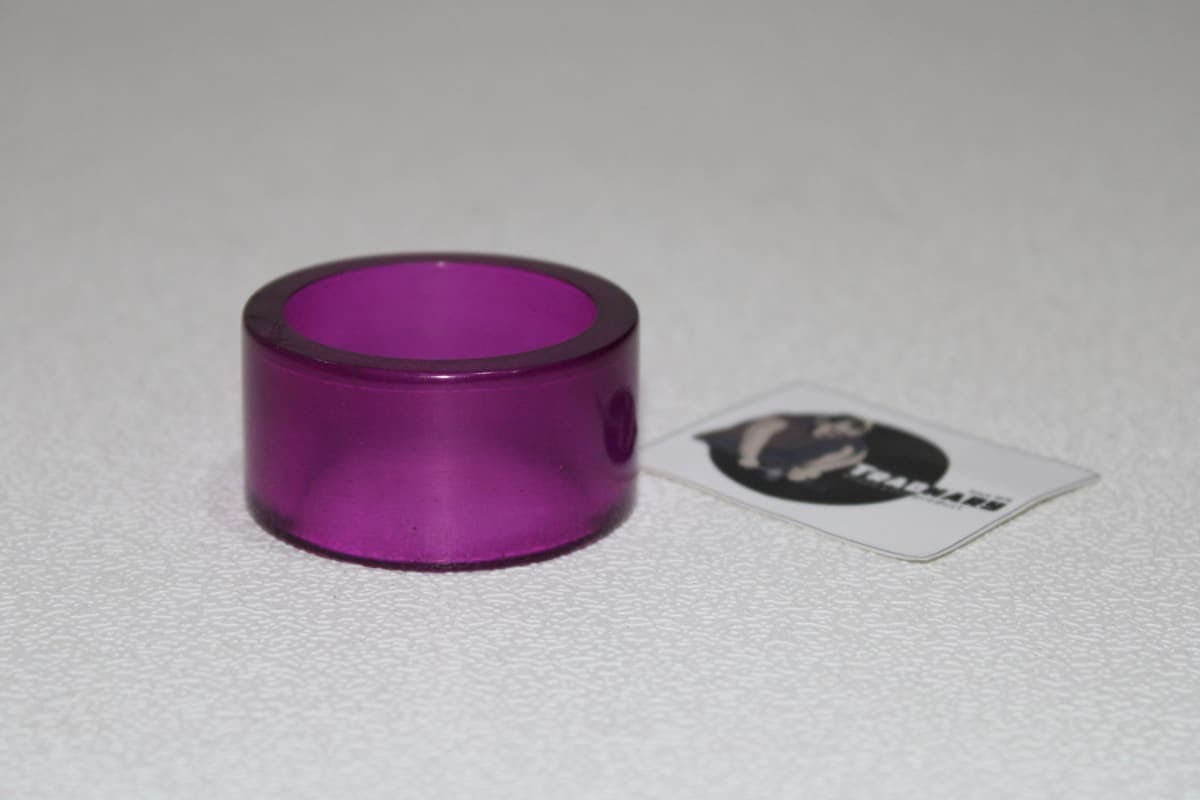 Purple Resin Napkin Ring