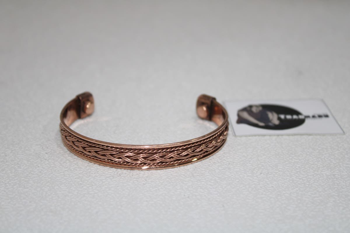 Thick Rope Copper Cuff