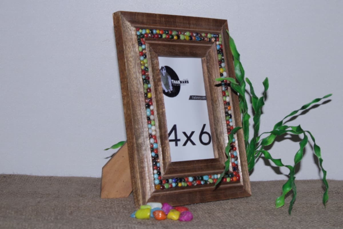 Colorful Wooden Photo Frame