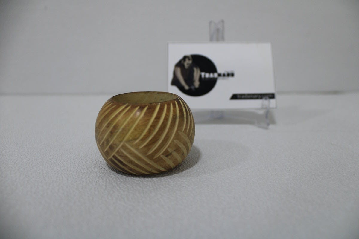 Designed Wood Napkin Ring 