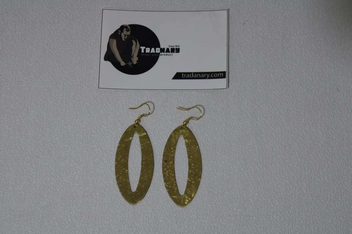 Brass Earrings 