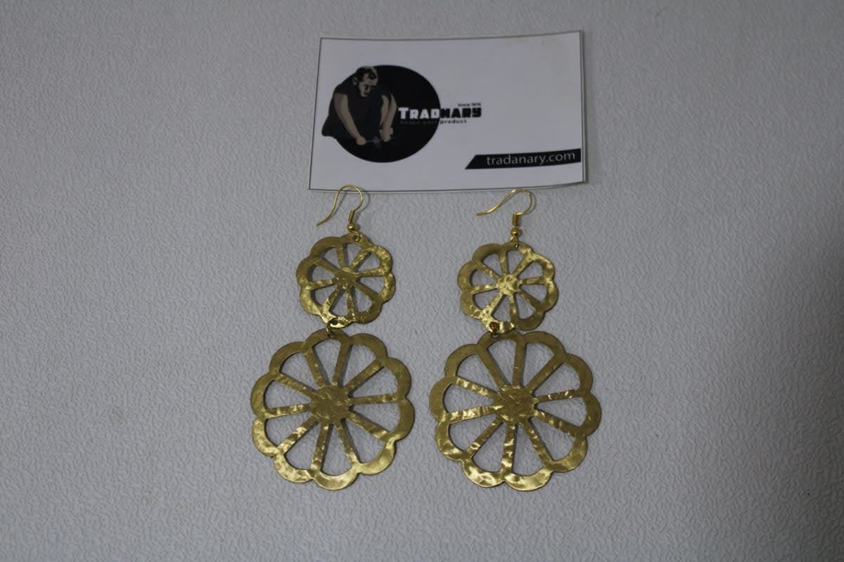 Brass Earrings   