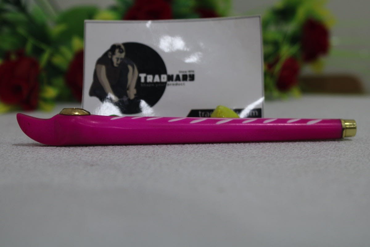 Attractive Pink Smoking Pipe From Tradnary