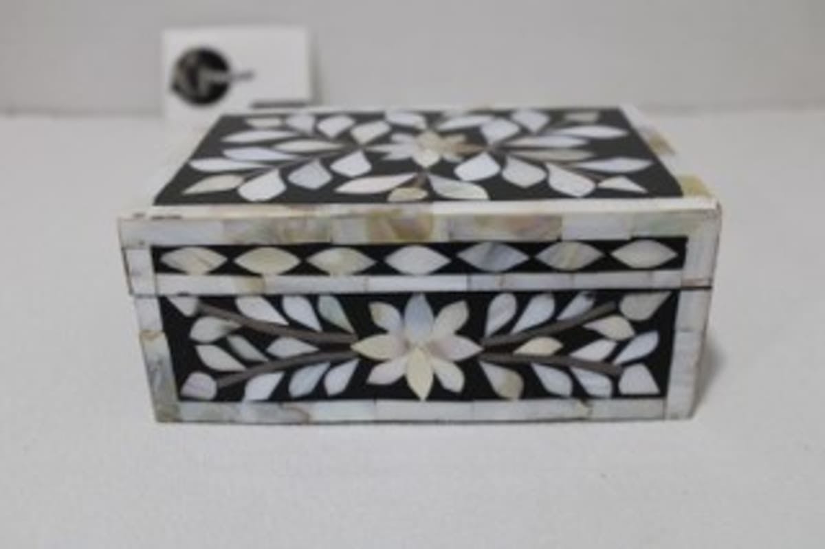 Mother Of  Pearl Inlay Box
